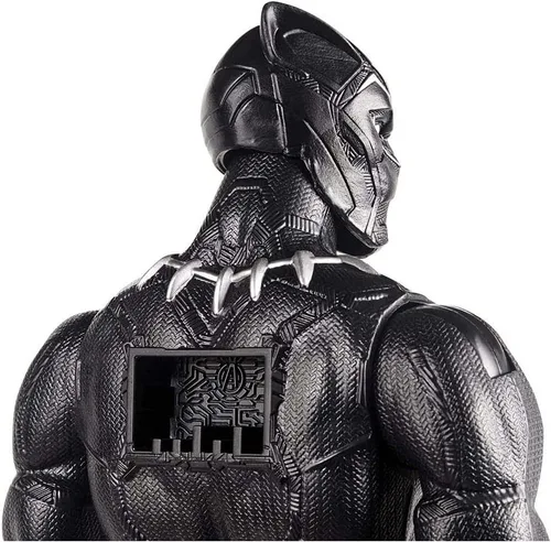 Vista 4 de Marvel Avengers Titan Hero Series Black Panther Figura de acción
