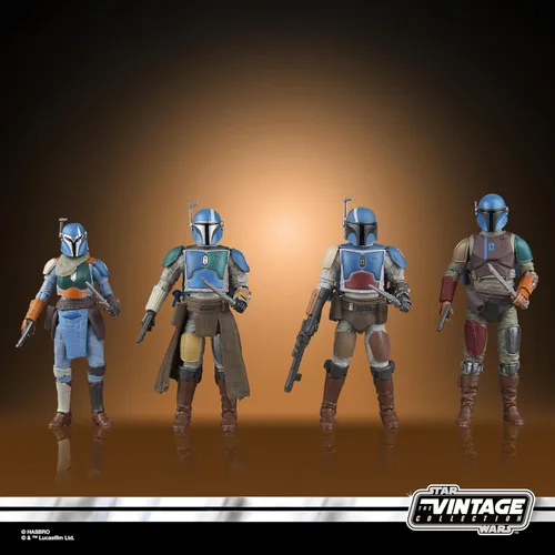 Vista 4 de STAR WARS The Vintage Collection Mandalorian Shriek-Hawk, The Mandalorian 3.75 pulgadas coleccionable paquete de 4 (exclusivo de Amazon)