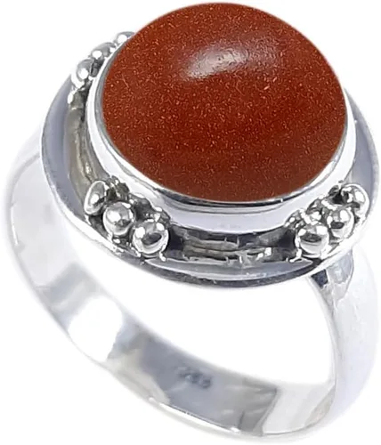 Vista 23 de Anillo de plata esterlina 925 para las mujeres joyas de piedras preciosas anillo joyería de moda para su venta Helloween (R-1369)