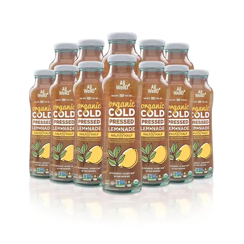 Vista 18 de ALLWELLO Bebidas orgánicas de jugo prensado en frío con frutas y verduras reales sin gluten, sin OMG, jugos saludables sin conservantes sin azúcar