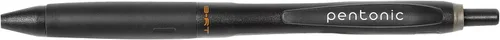 Vista 5 de linc Pentonic BR-T - Bolígrafo retráctil, 12 unidades, tinta negra, punta fina de 0.028 in, escritura suave para diario, oficina y escuela (PEN12120)