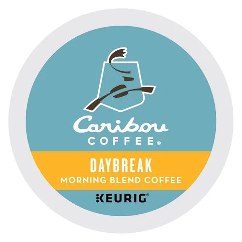 Vista 3 de Caribou Coffee Daybreak Morning Blend Keurig K-Cups Café, 12