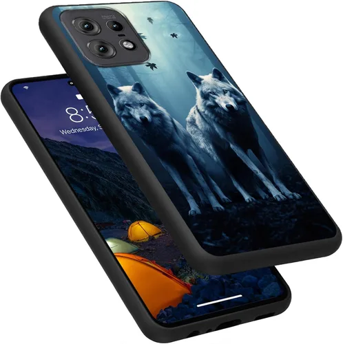 Vista 141 de Funda para Motorola Moto G Play 4G 2024, delgada y ligera, de silicona de TPU suave, color negro, ultrafina, para Motorola Moto G Play 4G 2024, Art