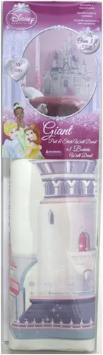 Vista 5 de RoomMates Disney Castillo de Princesa Gigante de Pared con Purpurina, Pegatinas Autoadhesivas Despegar y Pegar, RMK1546GM