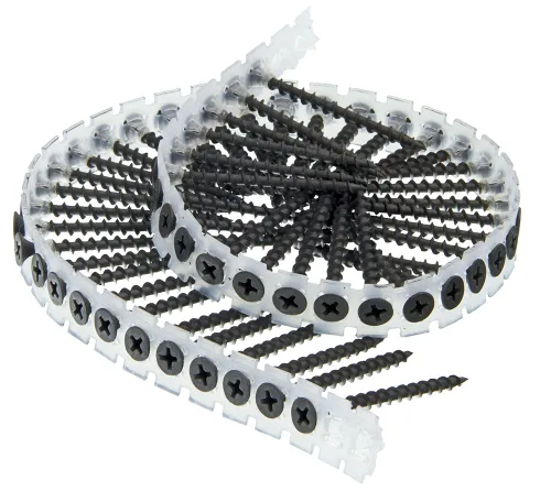 Vista 2 de Senco 07A200P Duraspin #7 por 2" Tornillo de yeso a madera (1, 000 por caja), gris