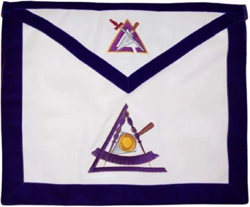 Vista 3 de PHP/PIM York Rite Delantal reversible de doble cara