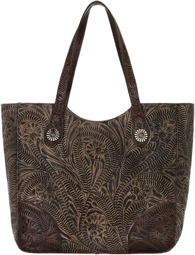 Vista 2 de American West Blue Ridge - Bolsa con cremallera superior con compartimento secreto