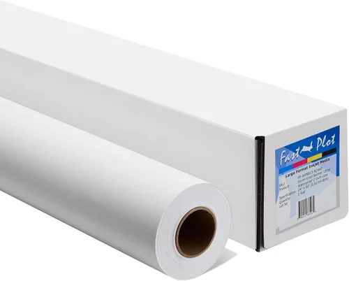 Vista 2 de FastPlot Banner de vinilo para exteriores, impermeable, 15 mil 14.11 oz, rollo de 24 pulgadas x 60 pies, núcleo de 2 pulgadas