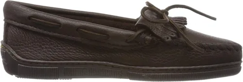 Vista 6 de Minnetonka Mocasines Kilty con flecos para mujer, Natural