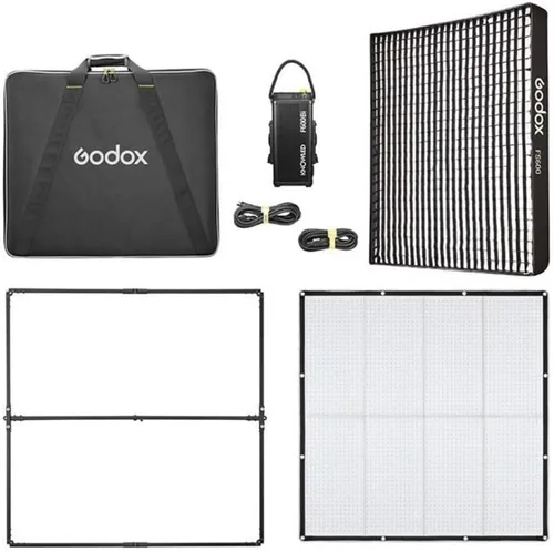 Vista 7 de Godox KNOWLED F600Bi - Panel LED bicolor flexible impermeable Velocidad de cuadro sin parpadeo para iluminación en el set (4 x 4 pies), diseño