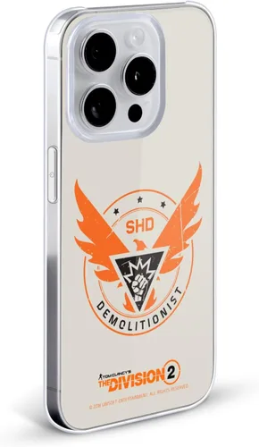 Vista 2 de Head Case Designs Funda rígida con licencia oficial de Tom Clancy's The Division 2 Demolitionist Logo Art compatible con Apple iPhone 12 / iPhone 12