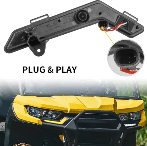 Vista 5 de SAUTVS Luces LED intermitentes DRL con luz blanca amarilla para Can Am Defender & Defender Max 2020+ / Commander & Commander Max 2021+ accesorios
