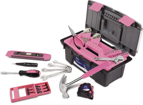 Vista 10 de Apollo Tools - Juego de herramientas para el hogar de 53 piezas, incluye herramientas y caja de herramientas con una selección de las herramientas