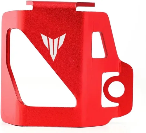 Vista 13 de LeosHi Compatible with MT07 MT09 MT03 MT10 MT25 MT 07 09 10 FZ07 FZ09 Motorcycle Rear Tank Cover Guard Protection Brake Fluid Reservoir Cap