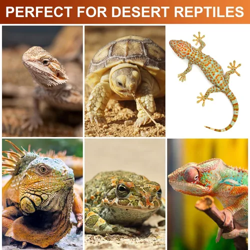 Vista 3 de T5 UVB 10.0 Reptile Light Bulb, 24W High Output UVA UVB Fluorescent Lamp Tube for Bearded Dragon, Tortoise, Chameleon, and Desert Reptiles - 2 Pack