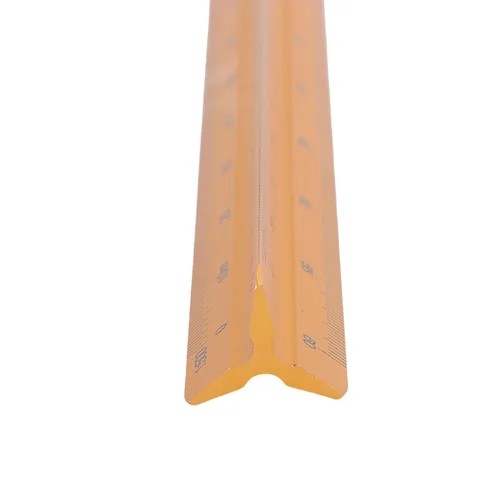 Vista 9 de Concave Scale Ruler, Aluminum Construction (Gold)
