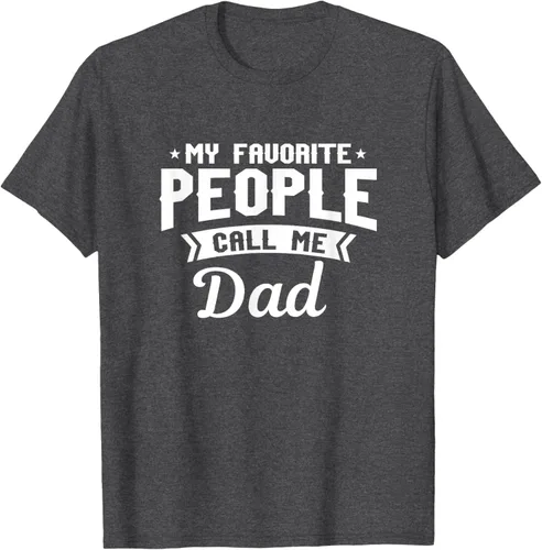 Vista 33 de My Favorite People Call Me Dad - Camiseta divertida, Negro, S