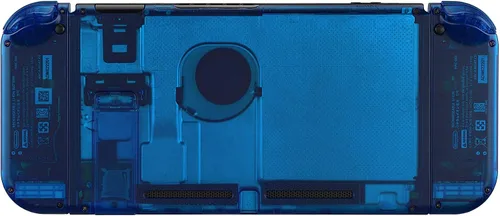 Vista 9 de eXtremeRate - Placa trasera para Nintendo Switch Console, NS Joycon con carcasa de mando de mano con botones de juego completo, carcasa de repuesto