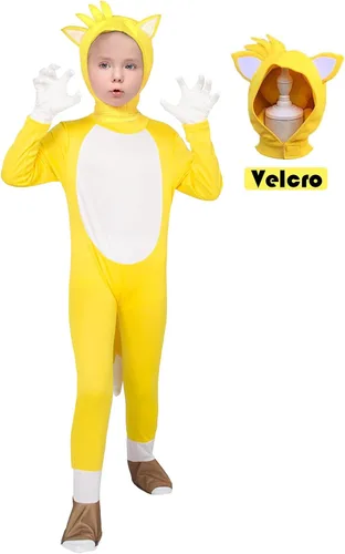 Vista 2 de Halloween Kids Deluxe Costume Cosplay Cartoon Suit Pretend Play Onesies Outfit For Boys Girls
