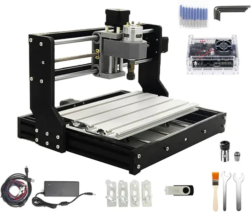 Vista 10 de CNCTOPBAOS 3018-PRO Máquina de grabado de enrutador CNC con controlador sin