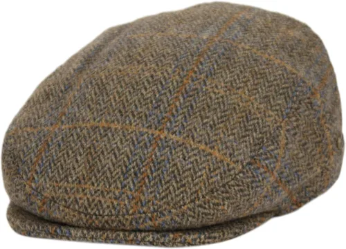 Vista 13 de Epoch Gorra de conducción de cabbie de lana de espiga para hombre