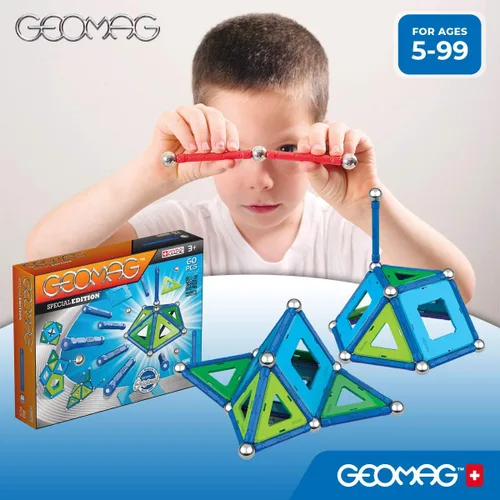 Vista 5 de GEOMAG Juguetes magnéticos Imanes para niños Juego de construcción educativo respaldado por STEM para creatividad y diversión de aprendizaje