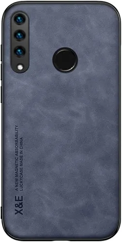 Vista 5 de Kepuch Silklike Funda Para Huawei Nova 4E/P30 Lite - Cubierta De Parachoques Placa De Metal Incorporada Para Huawei Nova 4E/P30 Lite - Negro