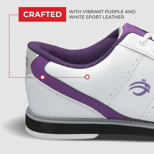 Vista 3 de BSI Women's 460 Classic Bowling Shoe - Lightweight Shoes with Cushioned Support for Women
