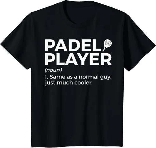 Vista 42 de Camiseta de Padel Player Definition Padel Tenis, Negro