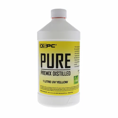 Vista 7 de XSPC Pure Premix - Refrigerante destilado para PC, 1 litro, transparente