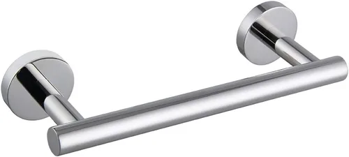 Vista 15 de kimzcn Toallero de mano negro mate de 9 pulgadas SUS 304 de acero inoxidable para montaje en pared de baño