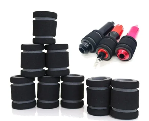 Vista 2 de 20 fundas de espuma para tatuaje, cubiertas de agarre para bolígrafo de tatuaje, se expande a 1 pulgada a 1.5 pulgadas