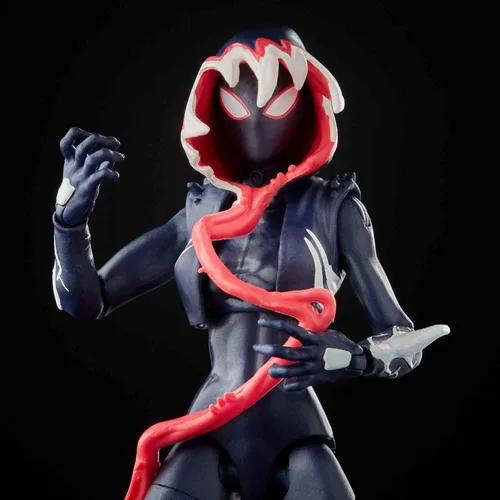 Vista 6 de Marvel Hasbro Legends Series Venom - Figura de acción coleccionable de 6 pulgadas, juguete, Ghost-Spider, diseño premium, negro