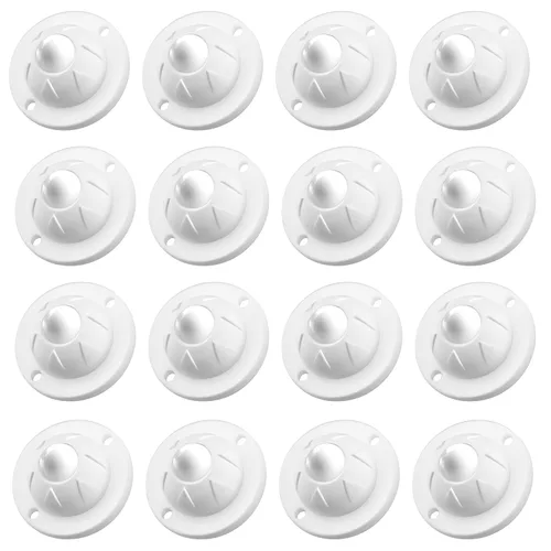 Vista 8 de PlusRoc - Paquete de 4 ruedas autoadhesivas para rodillos de electrodomésticos de cocina