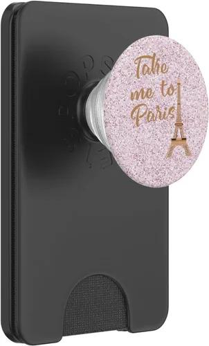 Vista 7 de Eiffel Tower Take Me To Paris France - PopSockets para teléfonos y tabletas