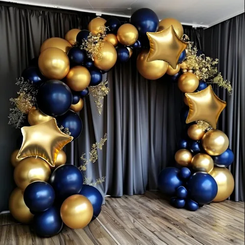 Vista 22 de Decoraciones de fiesta de regreso a clases, kit de arco de guirnalda de globos arcoíris con globos de aluminio de manzana para graduación, primer