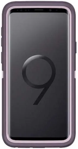 Vista 2 de OtterBox Defender Series - Funda solo para Galaxy S9+ (solo funda), embalaje no minorista, nebulosa morada (orquídea vinosa/morado noche)
