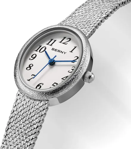 Vista 2 de BERNY Relojes dorados vintage para mujer, reloj de pulsera delicado para mujer