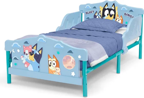 Vista 4 de Delta Children - Cama infantil Bluey 3D, color azul