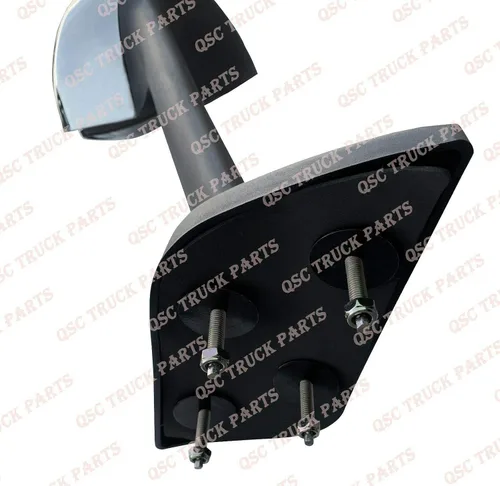 Vista 6 de QSC Truck Parts Espejo de capó cromado izquierdo y lado derecho par para camiones International LT LT625