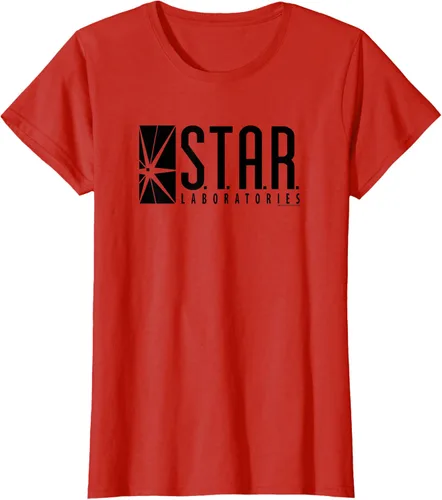 Vista 14 de The Flash Camiseta con logotipo de la serie TV S.T.A.R. Labs, Blanco, S