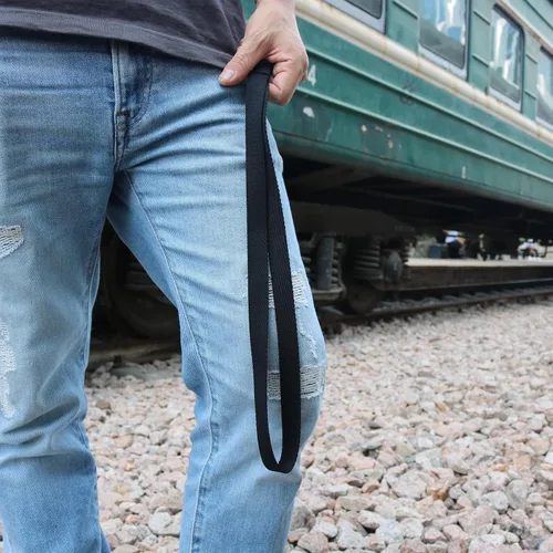 Vista 5 de FORZEN Correa para el cuello con llavero para mujeres y hombres, cordones para llaves, cartera e identificación B rosado Claro