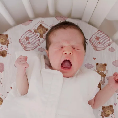 Vista 2 de Gllquen Baby Sábanas de muselina para moisés, 3 unidades, algodón suave