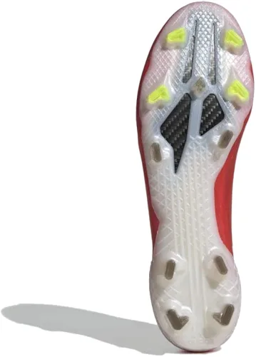 Vista 4 de adidas Tacos de fútbol X SpeedFlow1 FG para hombre RojoCore BlackSolar Red