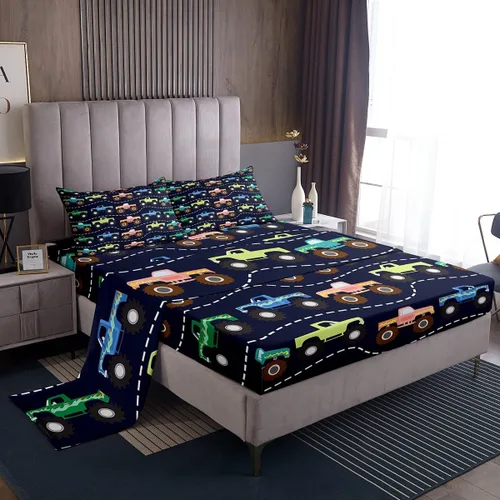 Vista 36 de Feelyou Juego de ropa de cama con alfabeto 3D, juego de sábanas coloridas del alfabeto inglés para niños y adultos, sábanas de dibujos animados