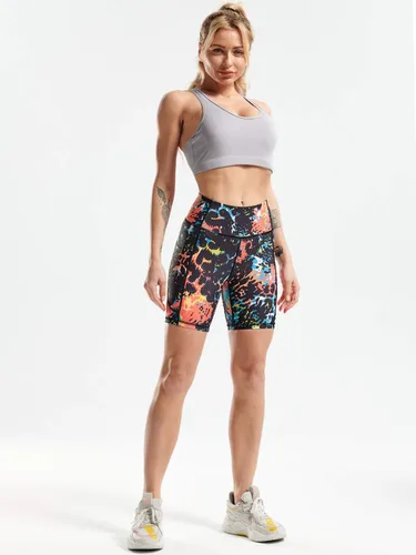 Vista 4 de CADMUS Pantalones cortos de yoga de cintura alta para mujer de 3 pulgadas, 4 pulgadas, 6 pulgadas, 7 pulgadas, 8 pulgadas, sensación desnuda