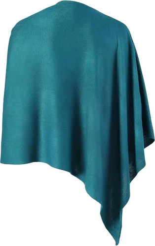 Vista 40 de Fomolom Ponchos para mujer, versátil, ligero, tejido sólido, chal envolvente, bufanda, accesorios para mujer