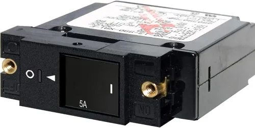 Vista 8 de Disyuntores basculantes de un solo polo de la serie A de Sea Systems Flat Rocker