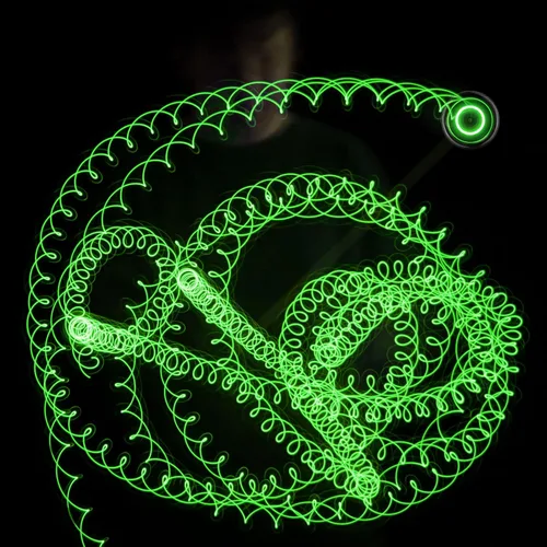 Vista 3 de Yoyo iluminado con batería extra, MAGICYOYO Y02 Aurora Yoyo profesional que no responde con guante Yoyo, bolsa Yoyo, 12 cuerdas Yoyo, luz verde