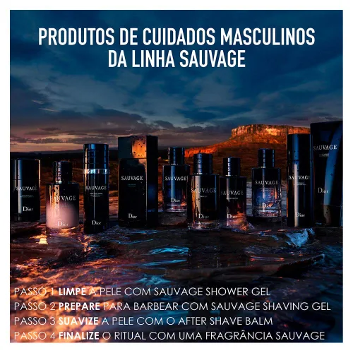 Vista 6 de Dior Sauvage Perfume spray para hombres 3.4 onzas